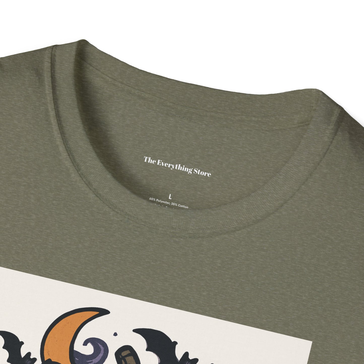 Halloween Unisex T-Shirt - Happy Hauntings & Here for the Boos