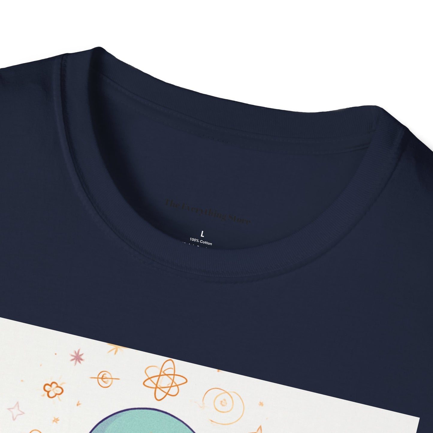 Meditative Alien T-Shirt - Unisex Graphic Tee