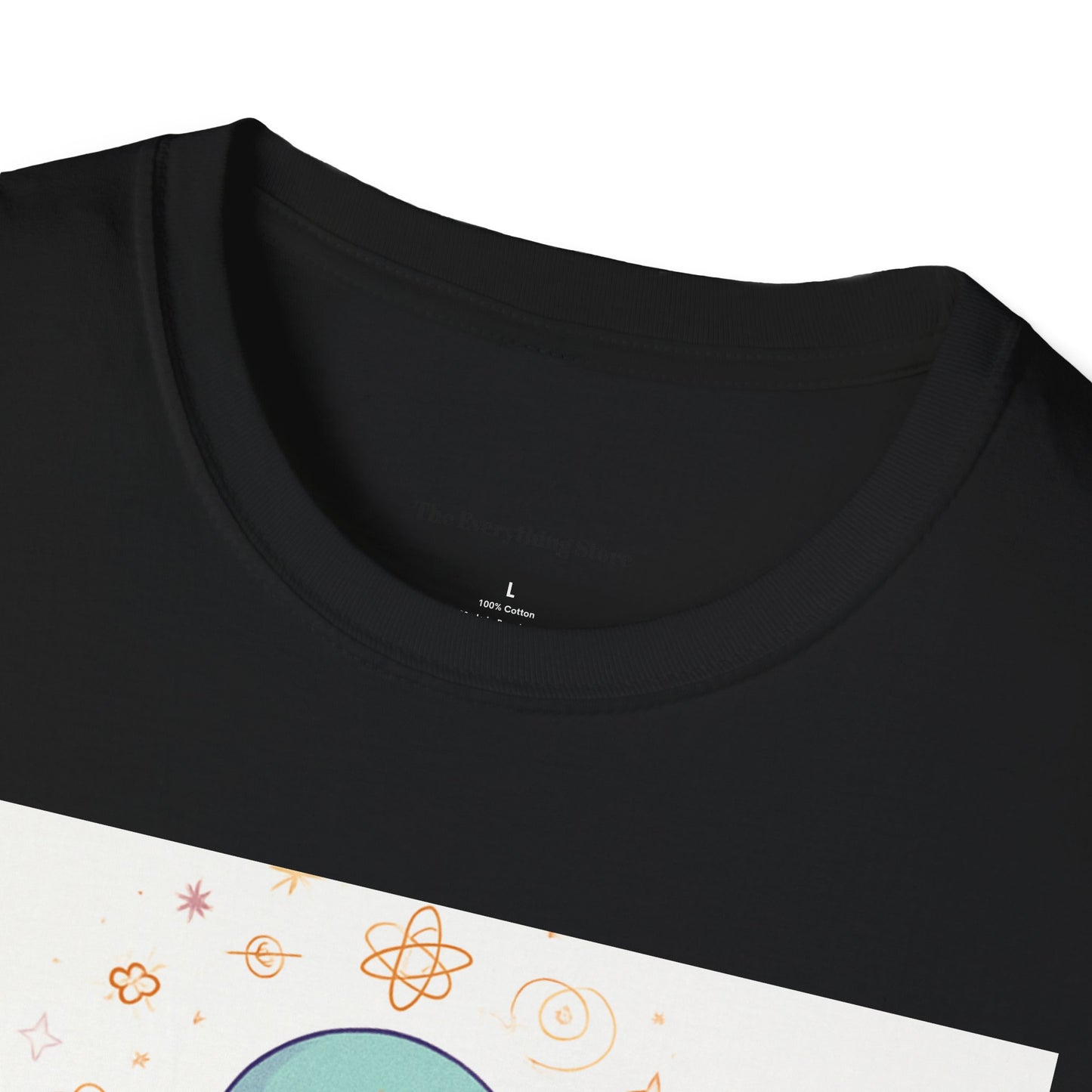 Meditative Alien T-Shirt - Unisex Graphic Tee