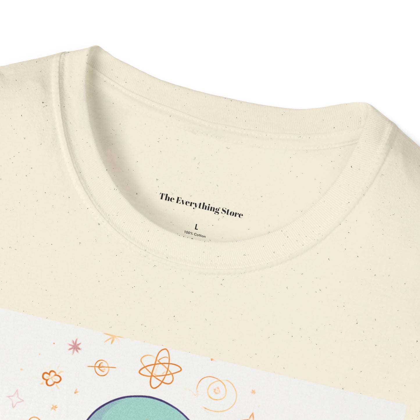 Meditative Alien T-Shirt - Unisex Graphic Tee