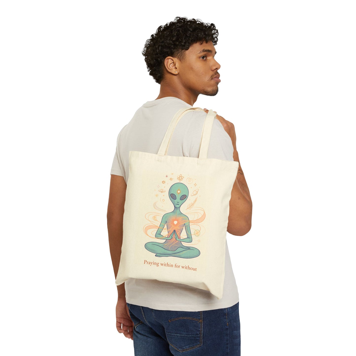 Spiritual Alien Tote Bag