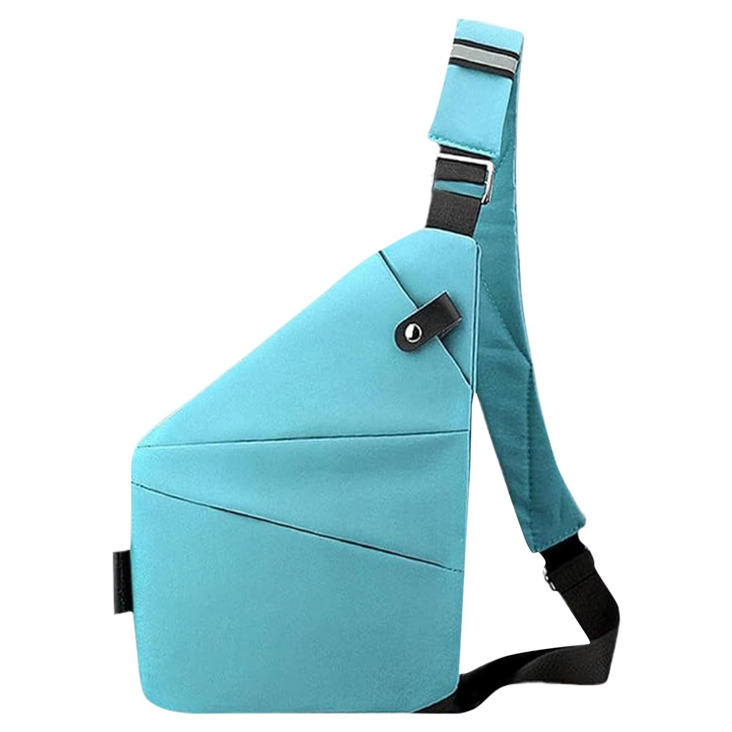 Stylish Waterproof Anti-Theft Crossbody Bag for Men - Multifunctional Chest Messenger Fanny Pack