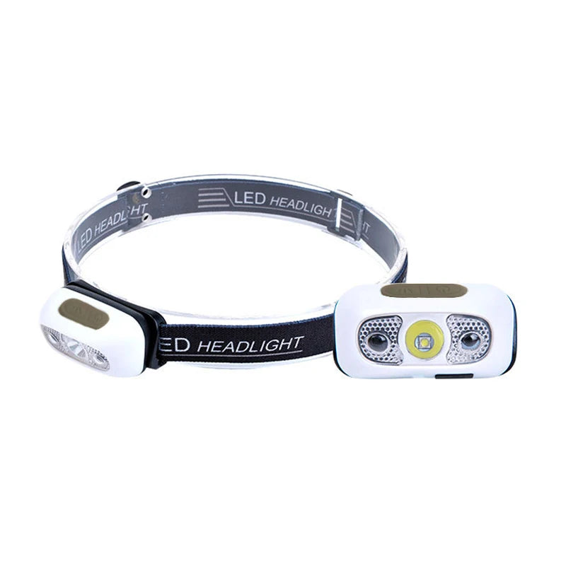 Powerful Waterproof Mini LED Headlamp - Perfect for Night Fishing and Outdoor Adventures