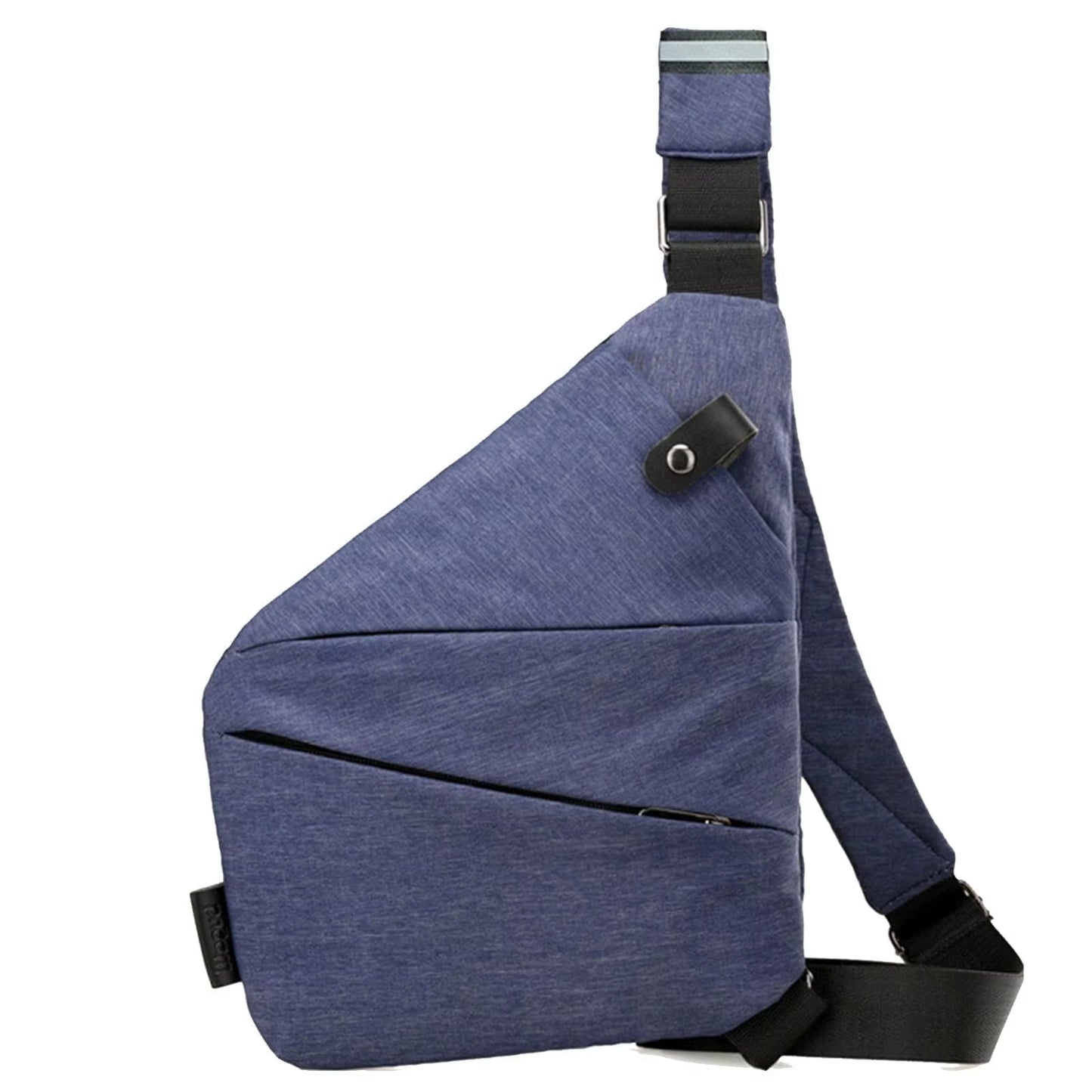 Stylish Waterproof Anti-Theft Crossbody Bag for Men - Multifunctional Chest Messenger Fanny Pack