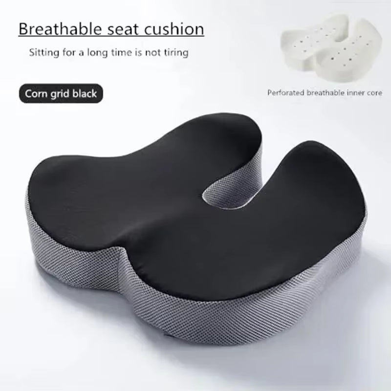 Woman Tailbone Pelvis Orthopedic Medical Seat Cushion Rebound Memory Foam Office Chair Cushion Beautiful Buttock Pad for Car