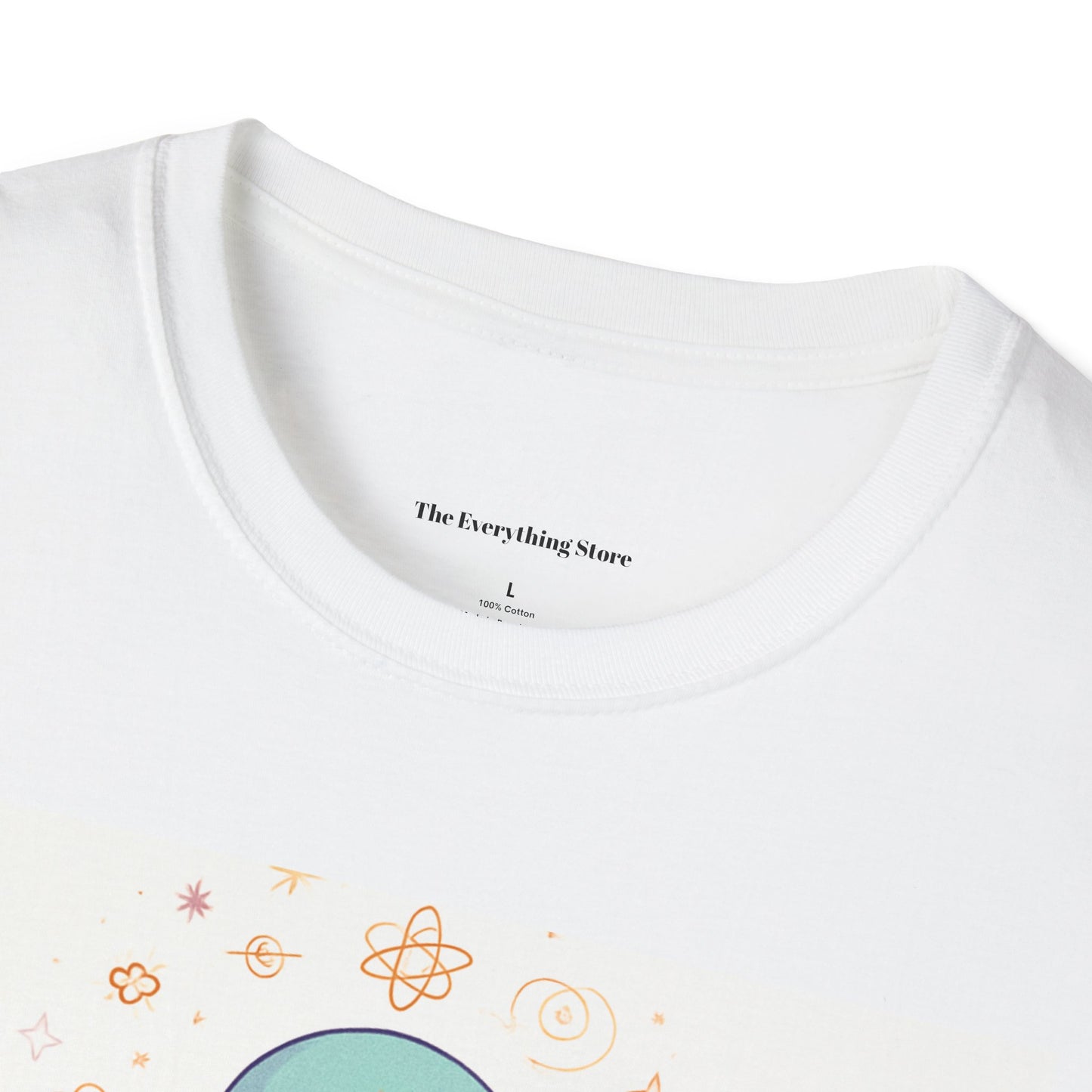 Meditative Alien T-Shirt - Unisex Graphic Tee