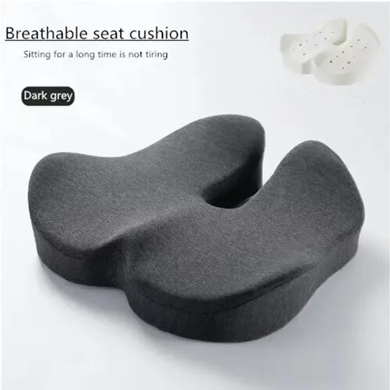 Woman Tailbone Pelvis Orthopedic Medical Seat Cushion Rebound Memory Foam Office Chair Cushion Beautiful Buttock Pad for Car