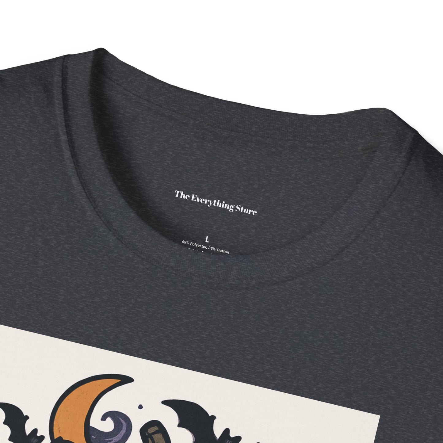 Halloween Unisex T-Shirt - Happy Hauntings & Here for the Boos