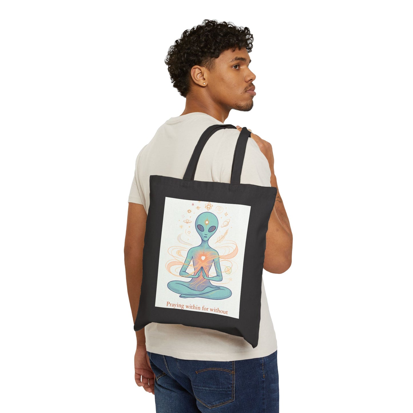 Spiritual Alien Tote Bag