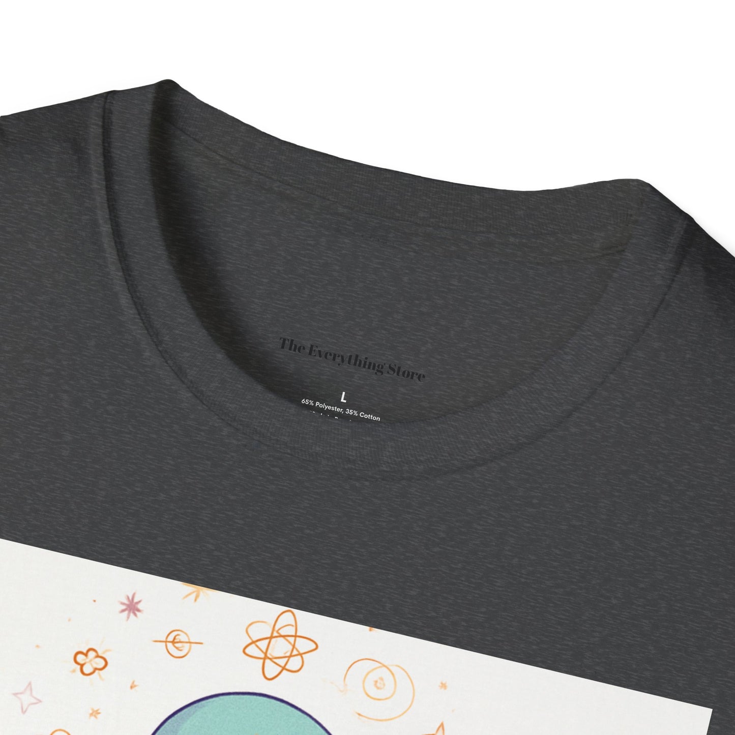 Meditative Alien T-Shirt - Unisex Graphic Tee
