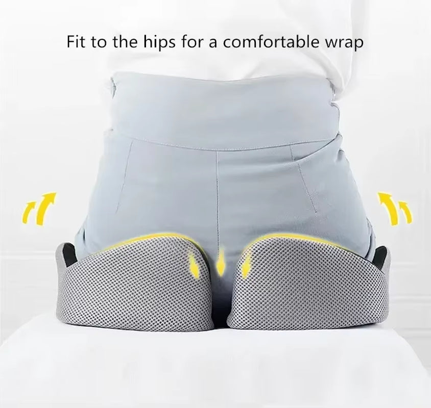 Woman Tailbone Pelvis Orthopedic Medical Seat Cushion Rebound Memory Foam Office Chair Cushion Beautiful Buttock Pad for Car
