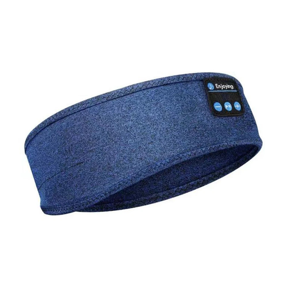 Wireless Bluetooth Sports Headband with Music - Sleep Mask and Headphones Combo
