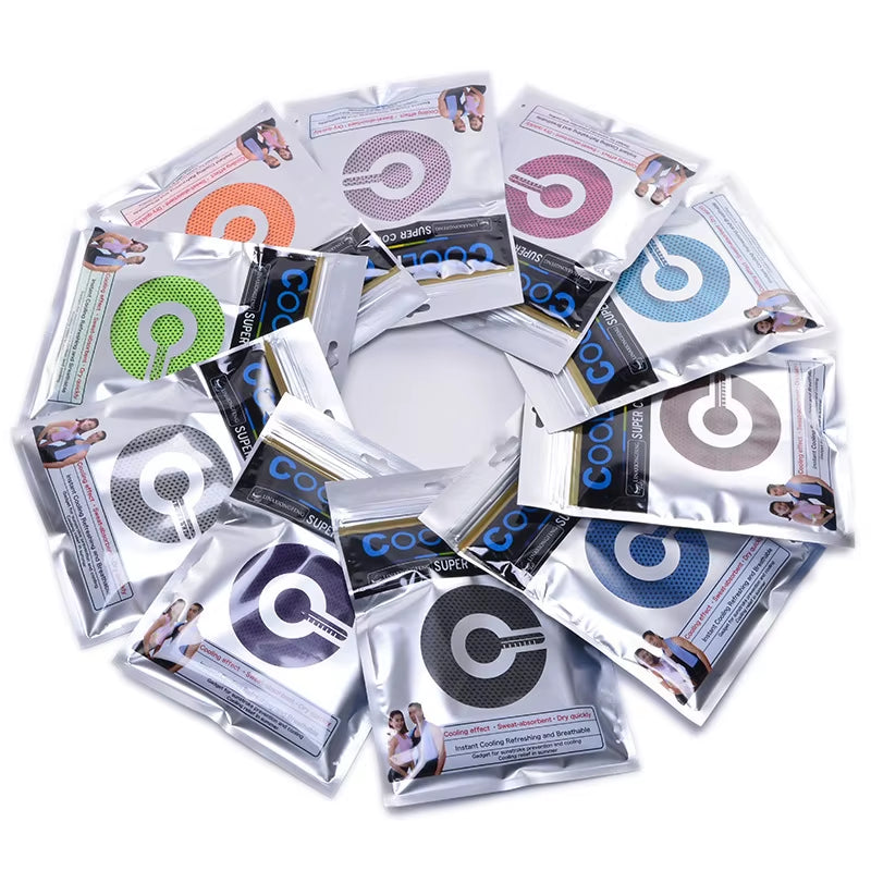 Ultra-Cooling Microfiber Towels for Yoga, Gym & Outdoor Sports - Stay Cool This Summer!