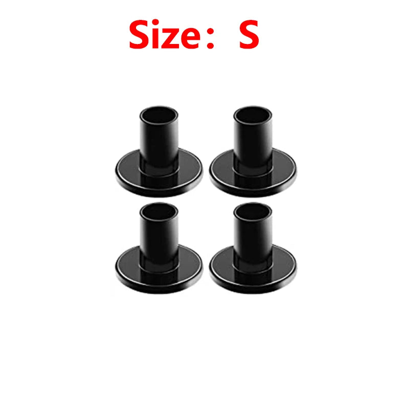 4 Pcs Non-Slip High Heel Protectors - Silent & Shockproof Stoppers for Ultimate Comfort