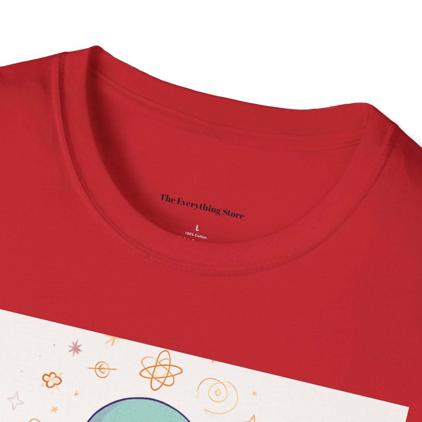 Meditative Alien T-Shirt - Unisex Graphic Tee
