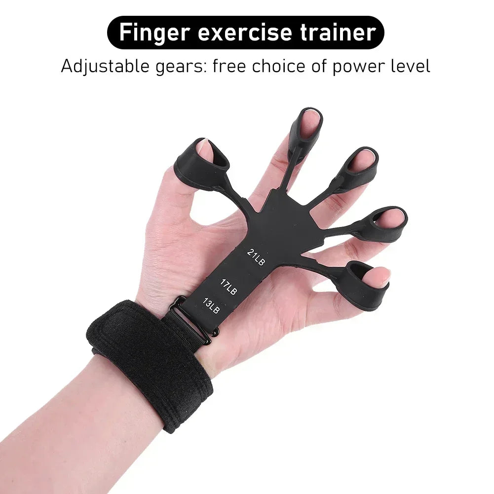 Ultimate Finger Strengthener - Hand Grip Trainer for Guitarists and Rehabilitation