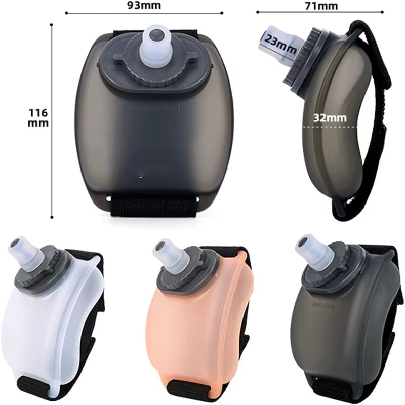 Adjustable Outdoor Running Wrist Water Bottle – Perfect Sport Companion for Cycling and Marathons
