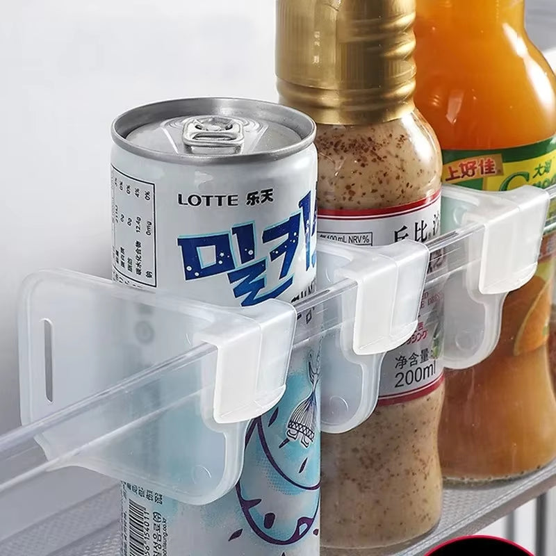 Maximize Your Fridge Space with Efficient Organizer Shelf Dividers for Eggs, Bottles, and More!