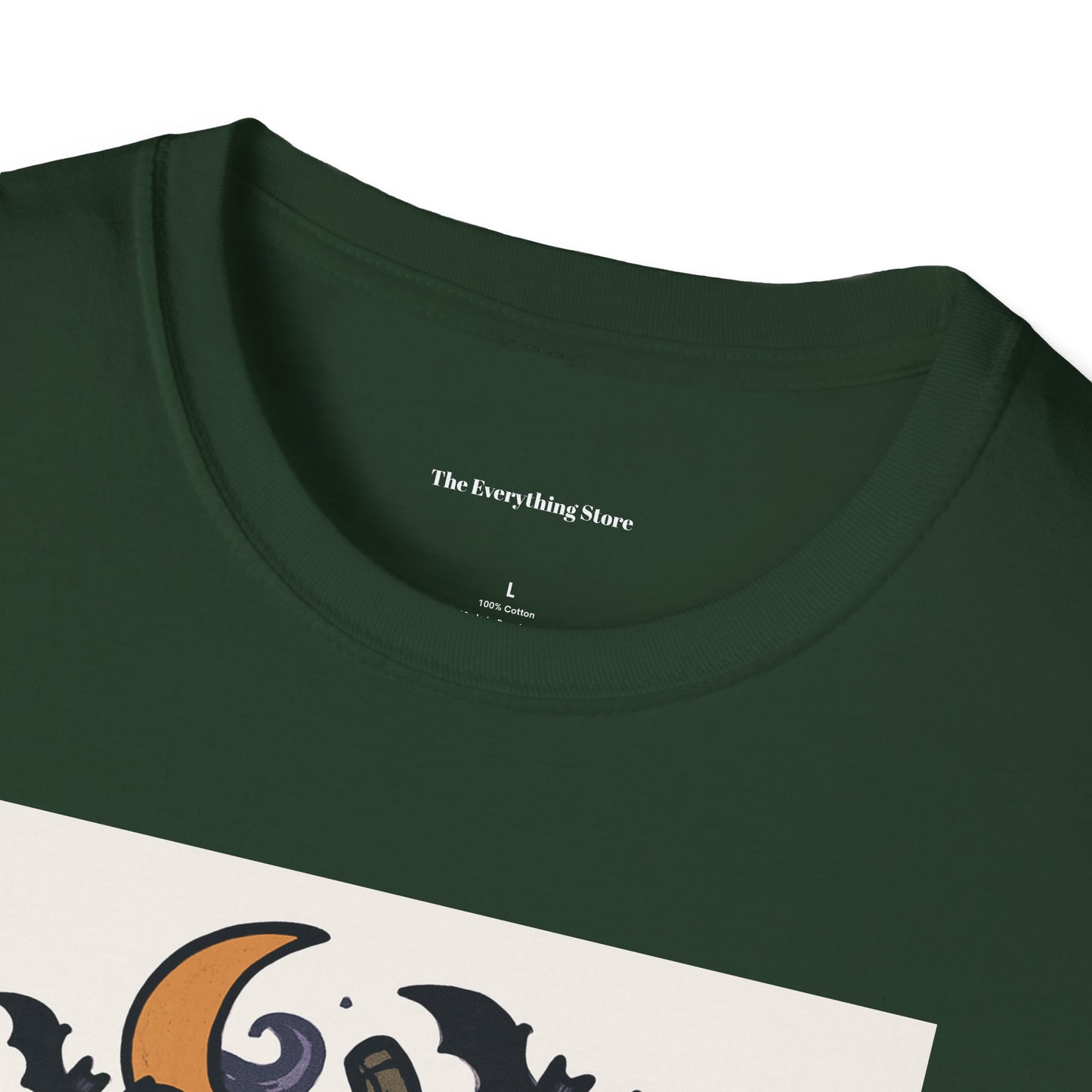 Halloween Unisex T-Shirt - Happy Hauntings & Here for the Boos