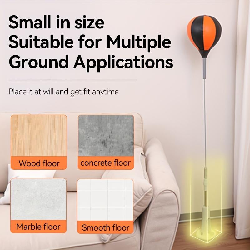 Premium Quality Adjustable Boxing Speedball Stand for Stress Relief and Fitness - Ideal for Home Use in Bedrooms, Living Rooms, and Gardens