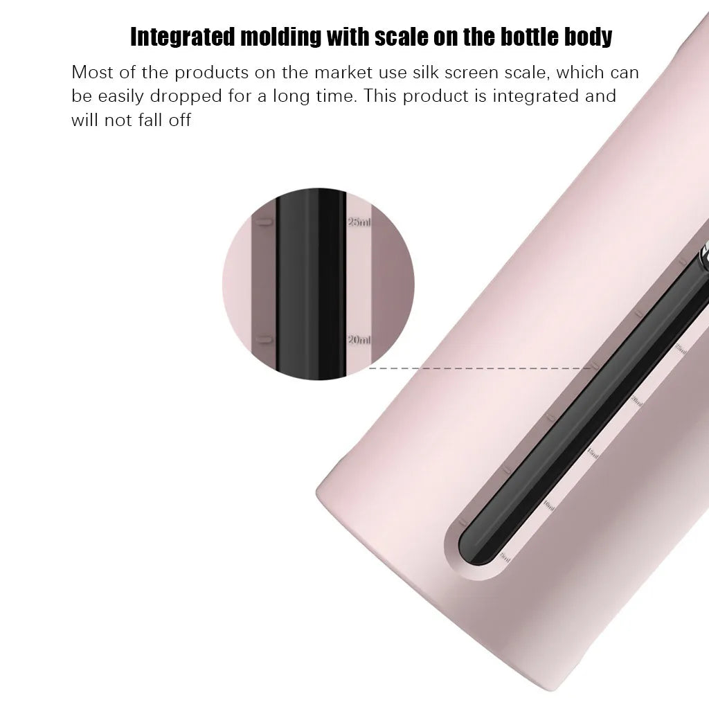 4-in-1 Travel Dispenser Bottle for Shampoo, Lotion, Shower Gel & Soap - Convenient Empty Containers for On-the-Go Use
