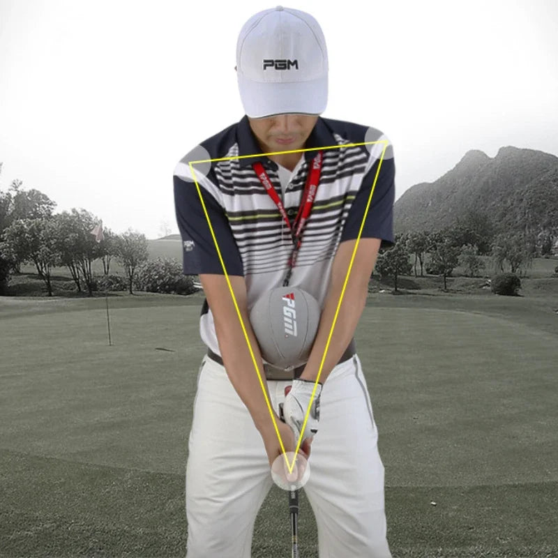 Portable Inflatable Golf Smart Ball Trainer - Swing Arm Posture Correction Aid for Perfecting Your Golf Swing