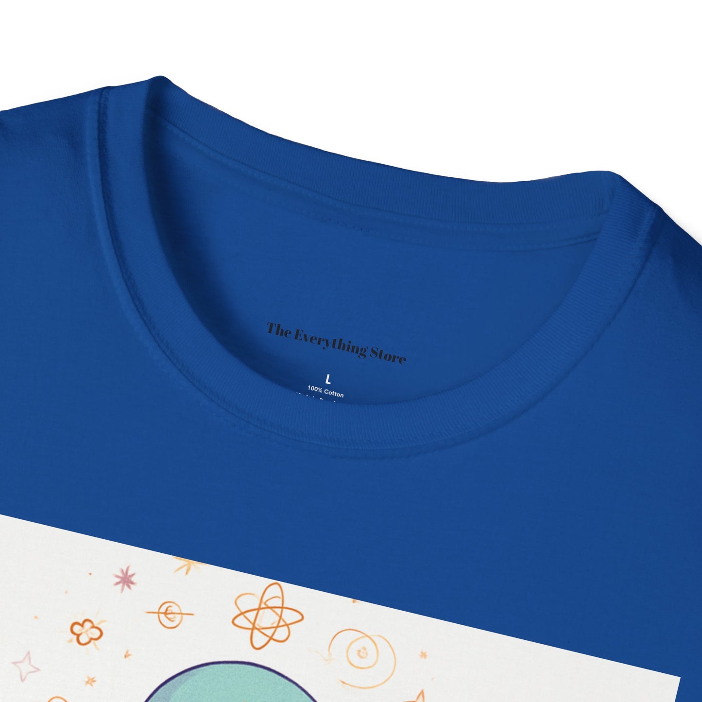 Meditative Alien T-Shirt - Unisex Graphic Tee