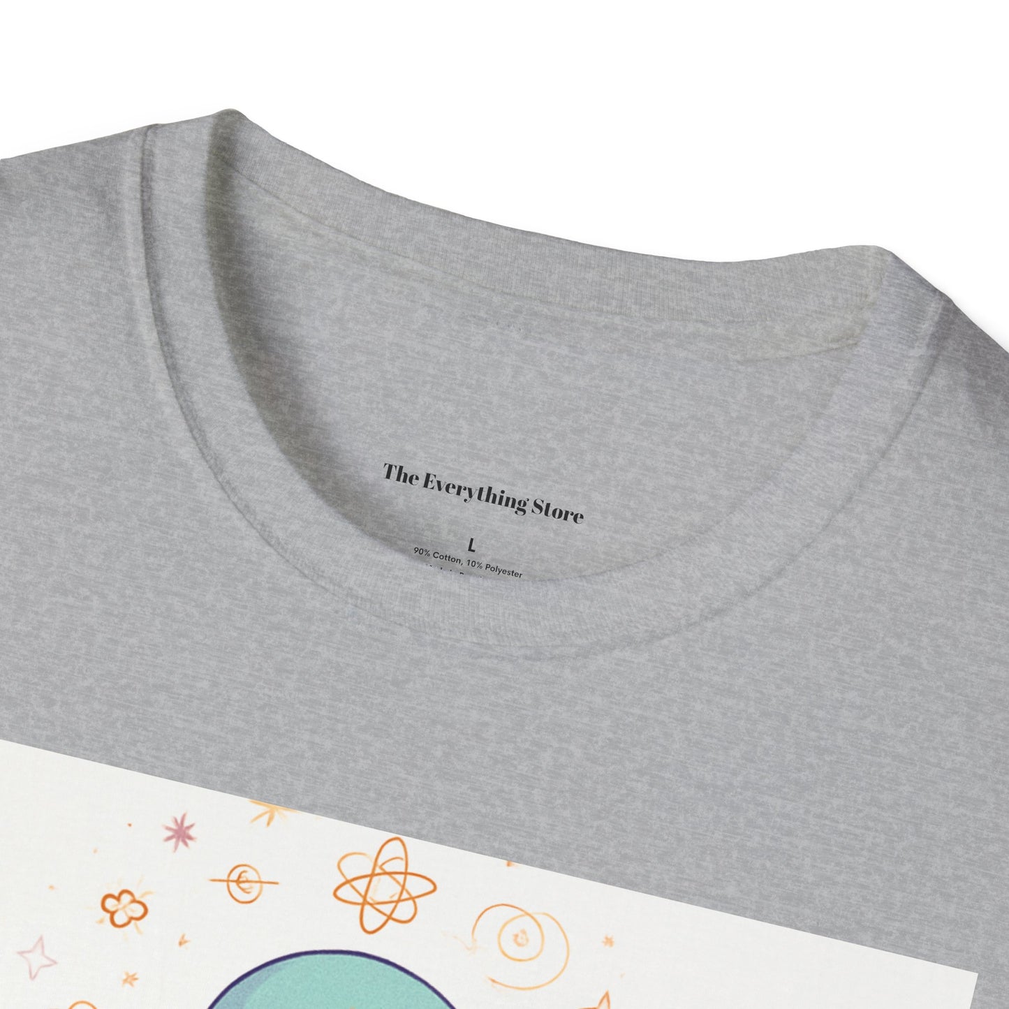 Meditative Alien T-Shirt - Unisex Graphic Tee