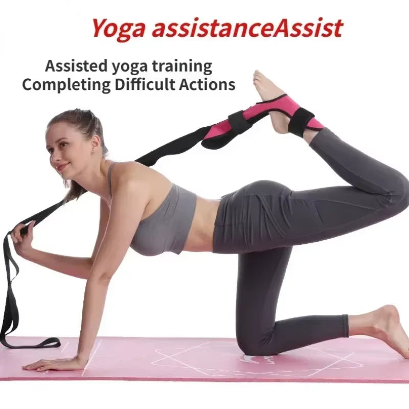 Ultimate Yoga Leg Stretching Band for Flexibility & Rehabilitation - Perfect for Plantar Fasciitis and Foot Care