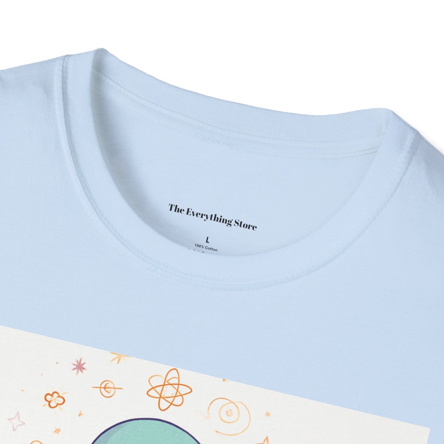 Meditative Alien T-Shirt - Unisex Graphic Tee