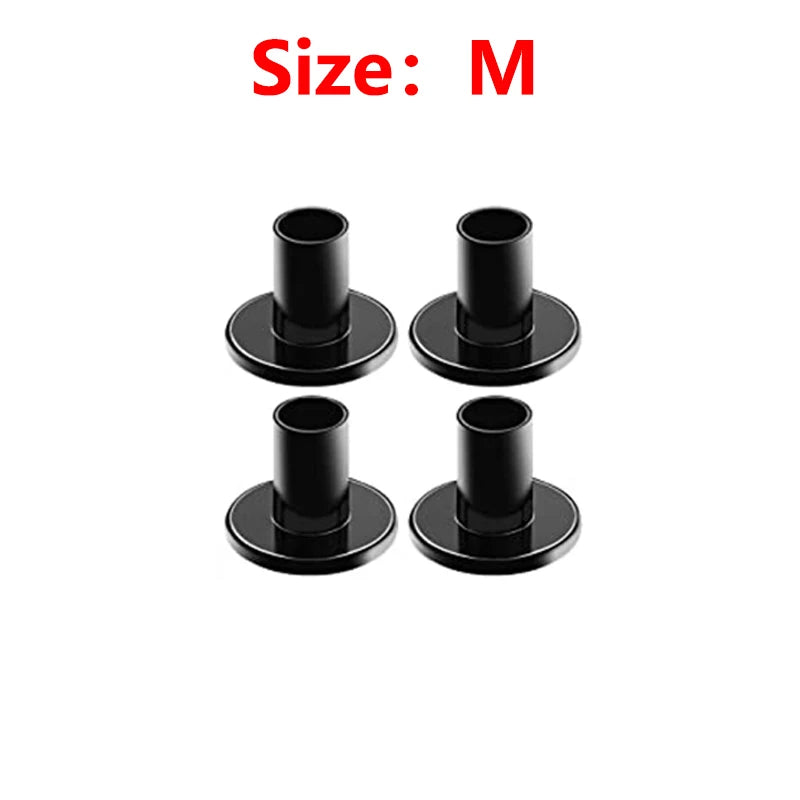 4 Pcs Non-Slip High Heel Protectors - Silent & Shockproof Stoppers for Ultimate Comfort