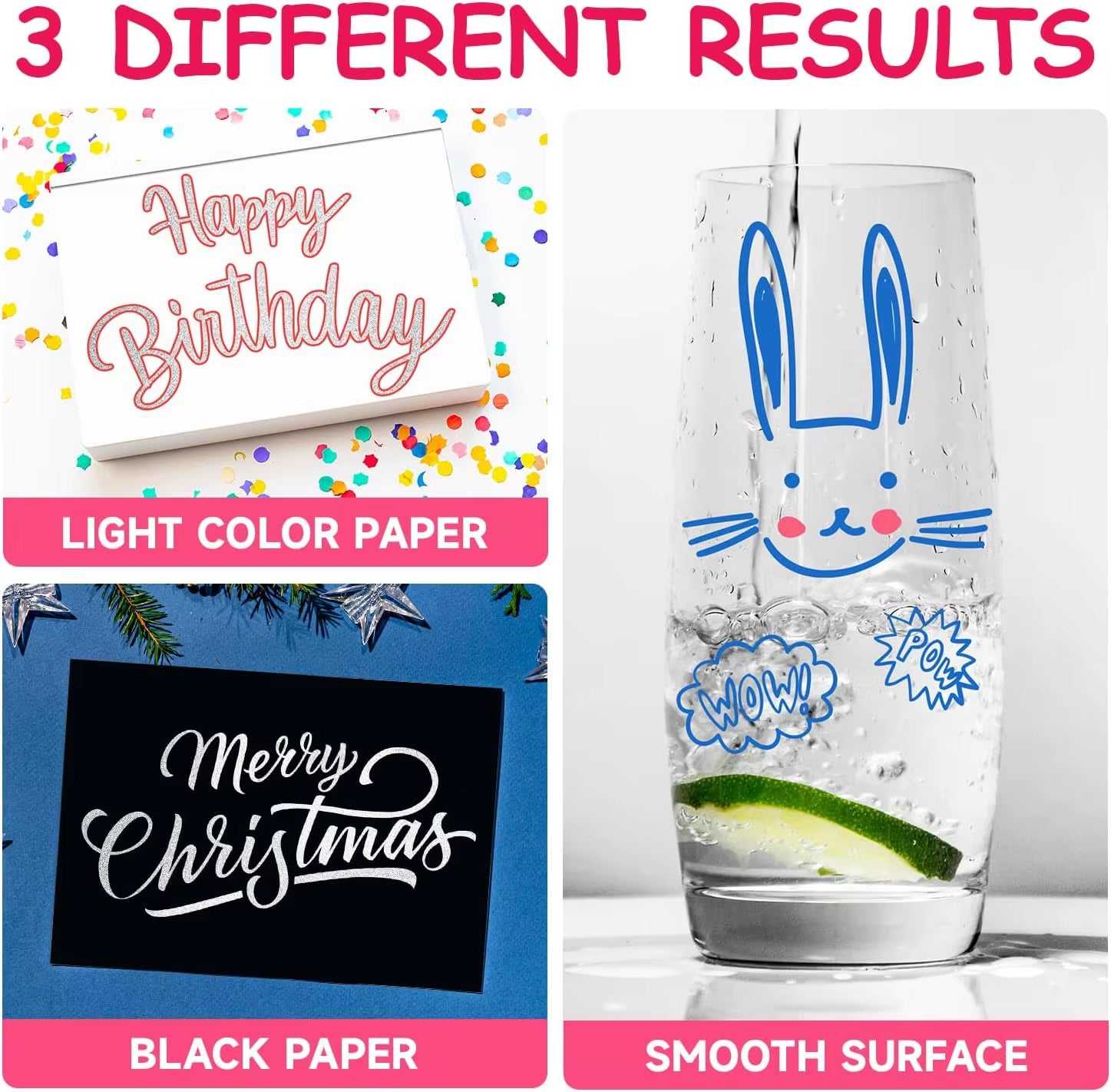 Vibrant 12-Color Shimmer Glitter Markers - Trendy Double Line Art Pens for Kids