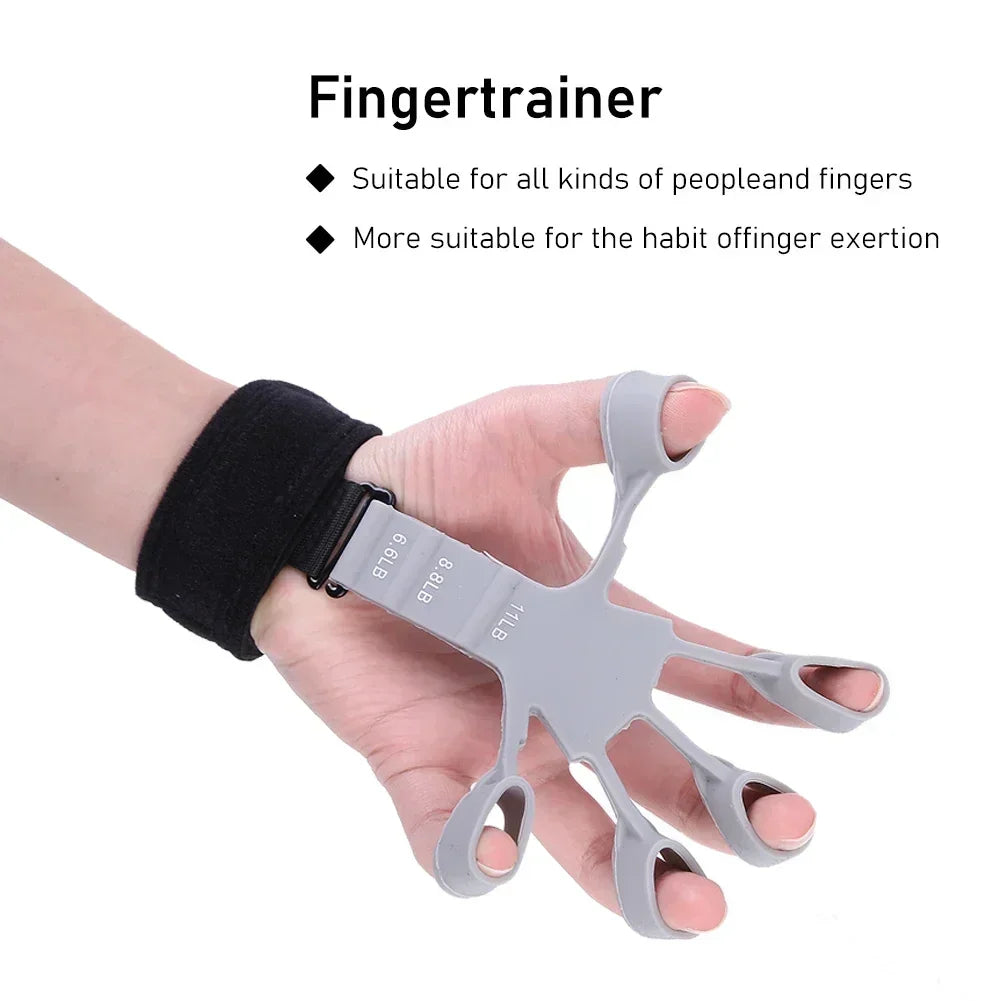 Ultimate Finger Strengthener - Hand Grip Trainer for Guitarists and Rehabilitation