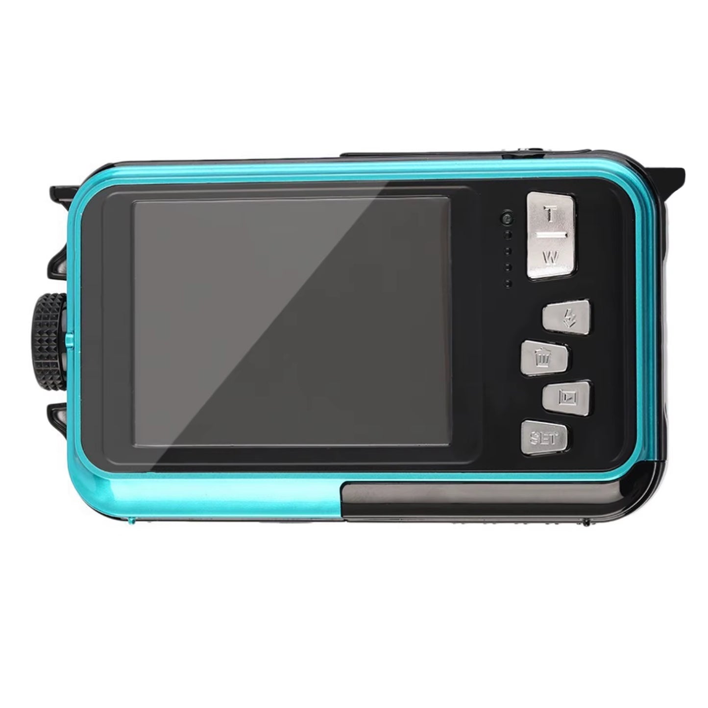 Explore Underwater Adventures with the 16X Dual Screen Waterproof HD Camera - 2.7K Video & 48MP Photos for Snorkeling Fun!