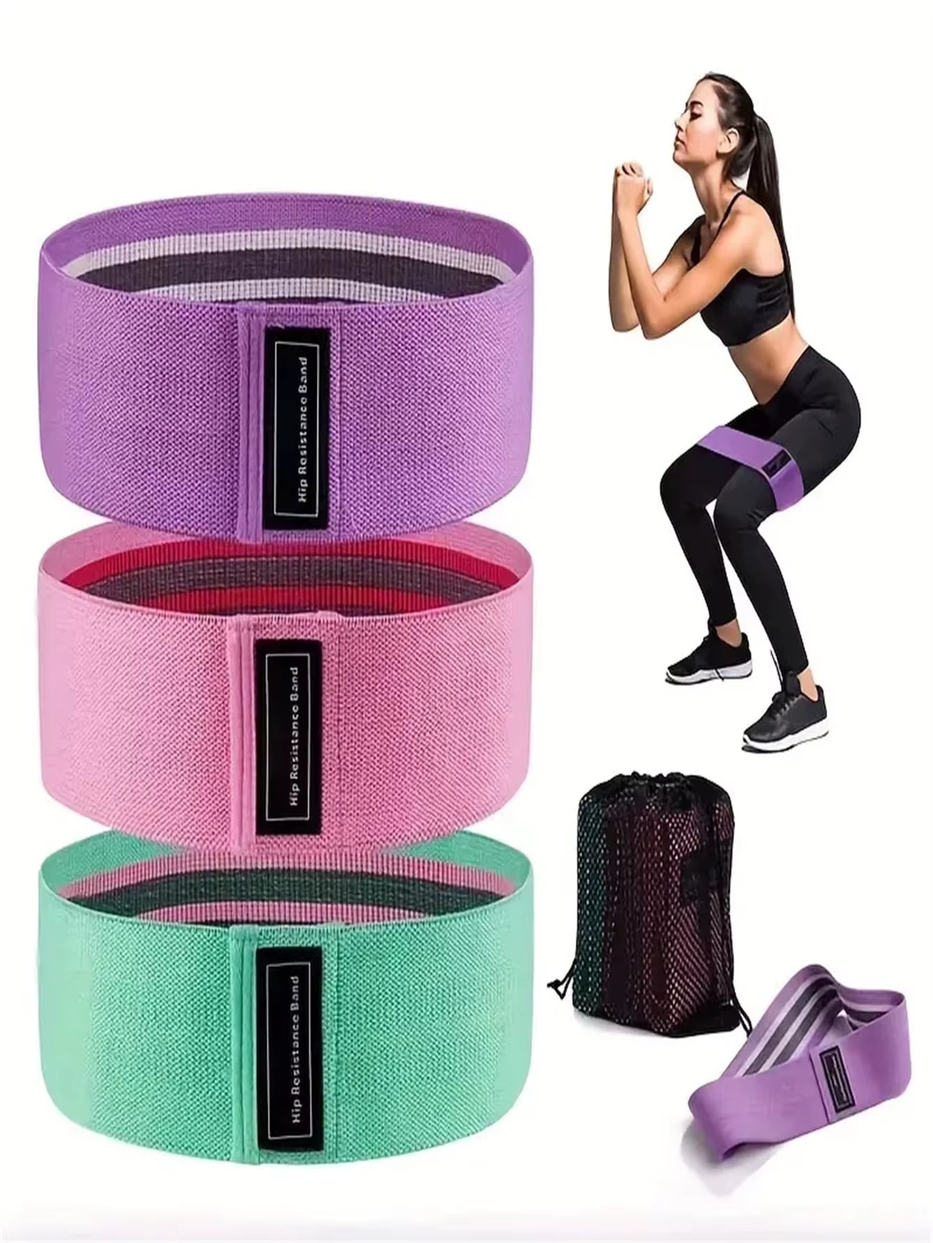 Ultimate Pilates Yoga Resistance Bands - Perfect for Booty & Leg Workouts!
