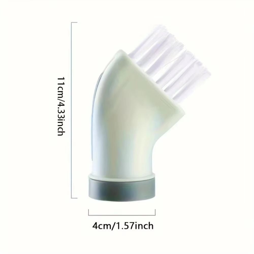 2-in-1 Multifunctional Gap & Water Bottle Cleaning Brush - Convenient Plastic Kitchen Tool