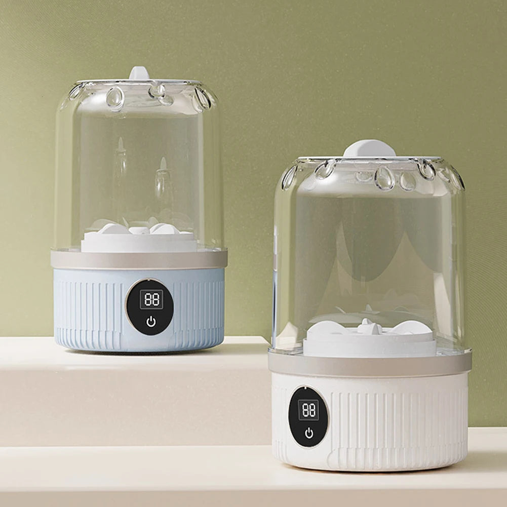 Portable Rechargeable Cordless Mini Washing Machine – Perfect for Travel, Home, and Dorm Life!
