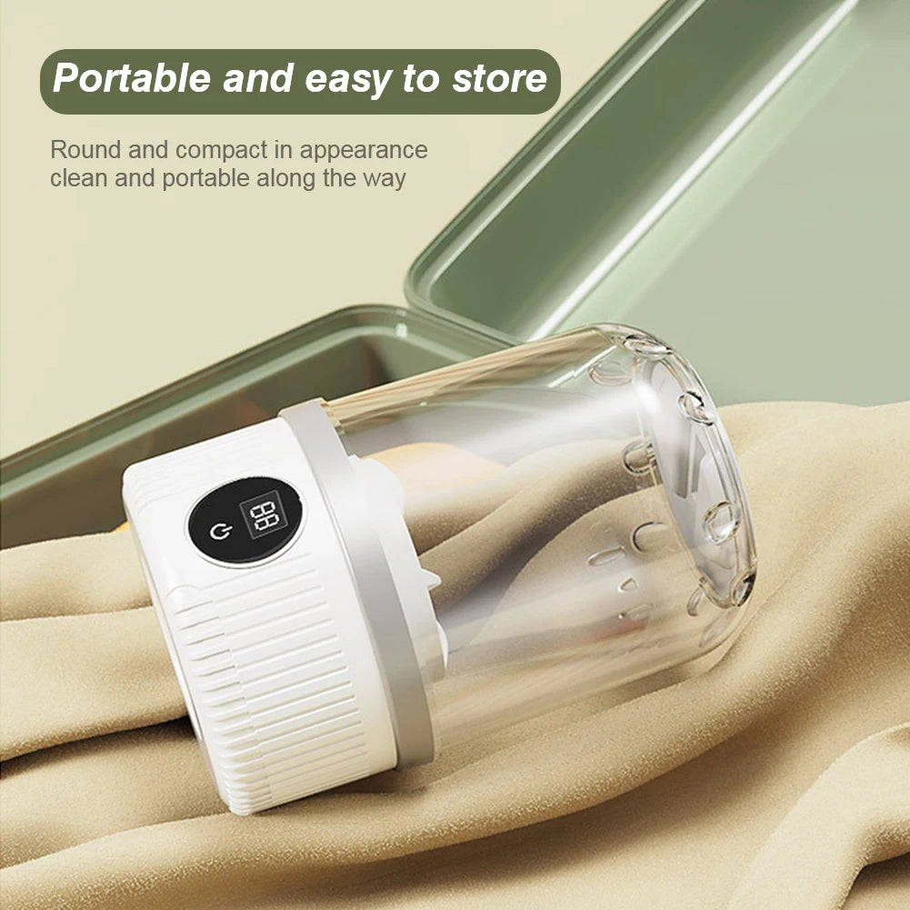 Portable Rechargeable Cordless Mini Washing Machine – Perfect for Travel, Home, and Dorm Life!