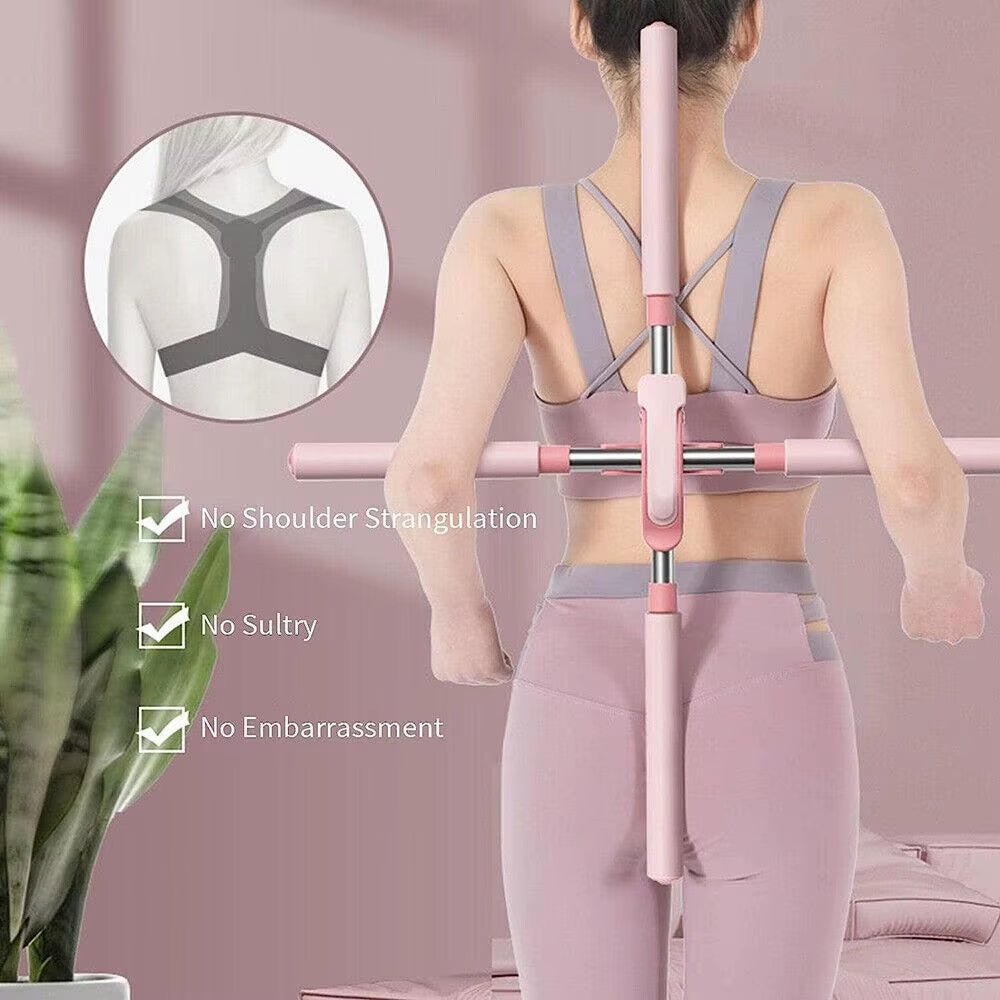 Transform Your Posture with the Innovative Open Shoulder Yoga Pole - Achieve Beauty and Balance!