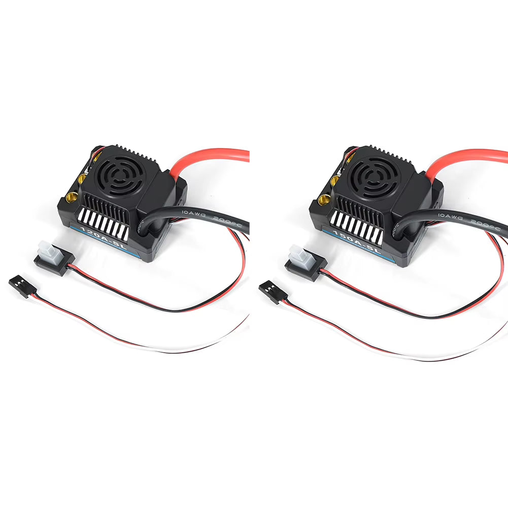 High-Performance 120A/150A Brushless ESC for 1/8 RC Cars, Off-Road Buggies & Monster Boats - 5A/5.8V BEC Included!