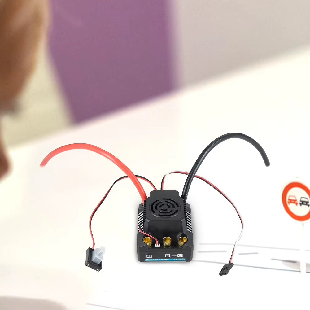 High-Performance 120A/150A Brushless ESC for 1/8 RC Cars, Off-Road Buggies & Monster Boats - 5A/5.8V BEC Included!