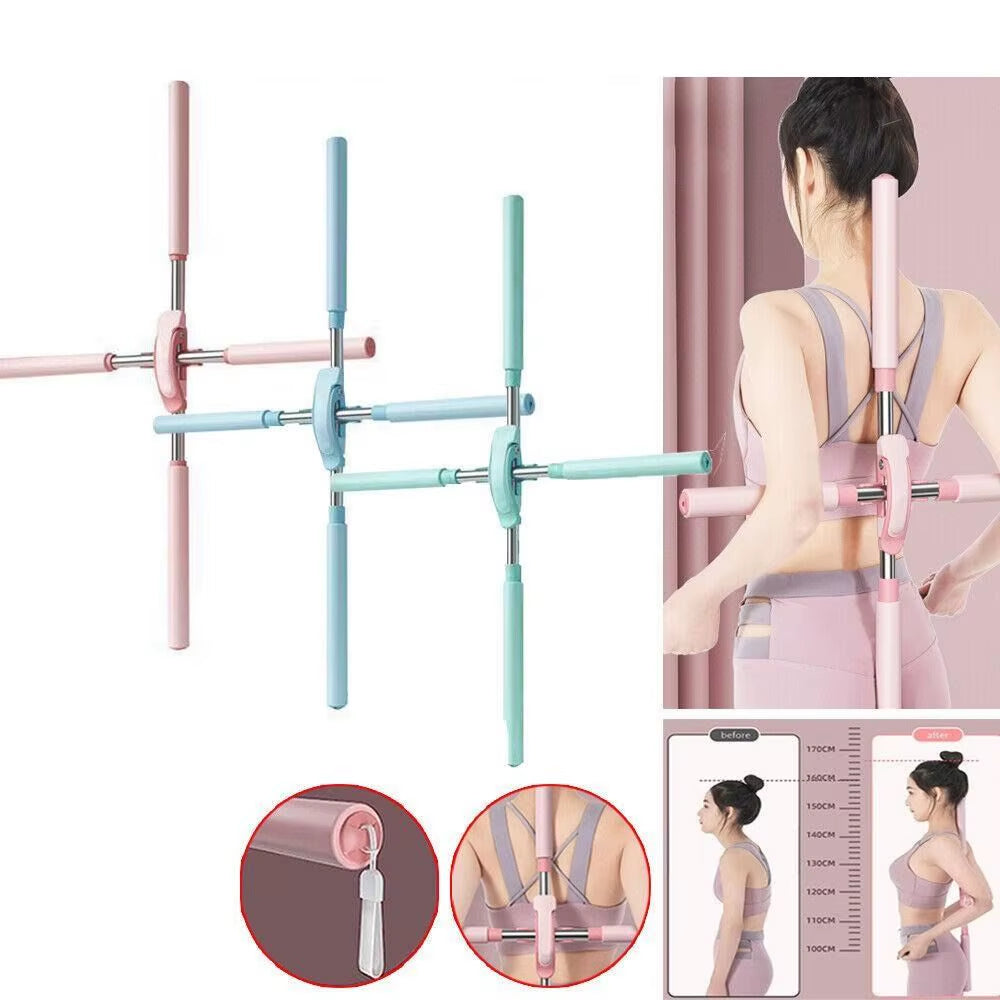 Transform Your Posture with the Innovative Open Shoulder Yoga Pole - Achieve Beauty and Balance!