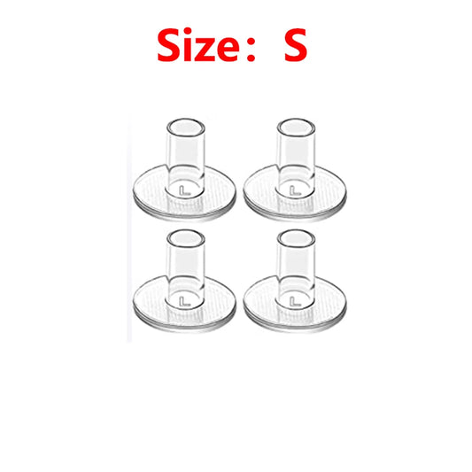 4 Pcs Non-Slip High Heel Protectors - Silent & Shockproof Stoppers for Ultimate Comfort