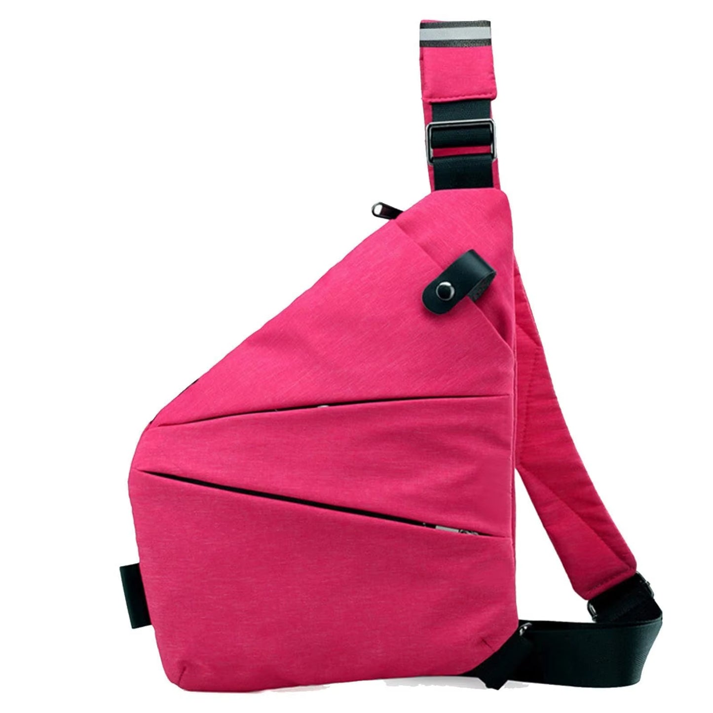 Stylish Waterproof Anti-Theft Crossbody Bag for Men - Multifunctional Chest Messenger Fanny Pack