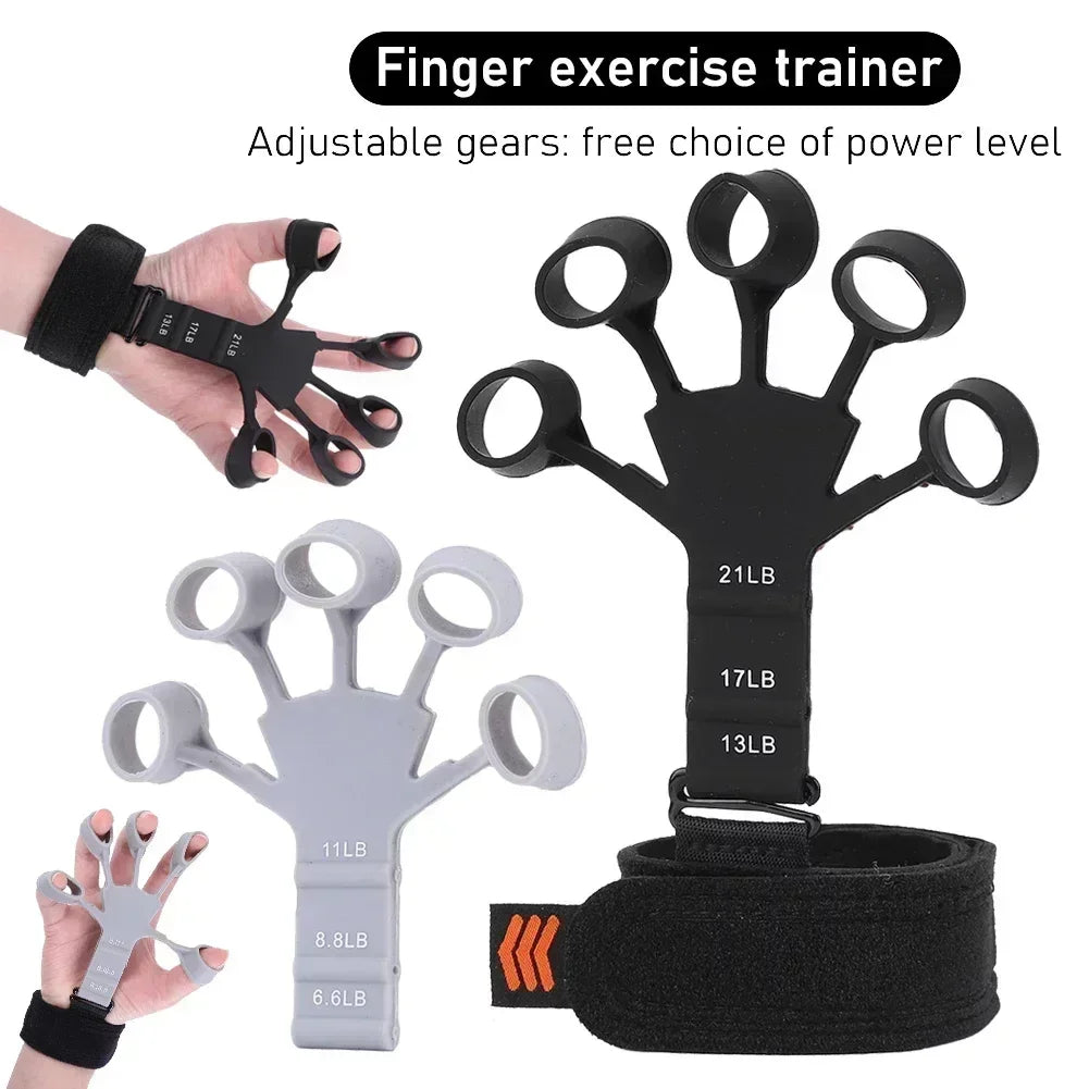 Ultimate Finger Strengthener - Hand Grip Trainer for Guitarists and Rehabilitation