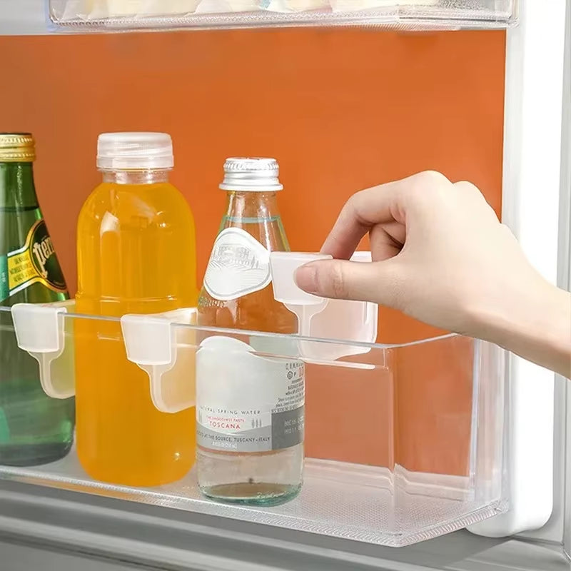 Maximize Your Fridge Space with Efficient Organizer Shelf Dividers for Eggs, Bottles, and More!