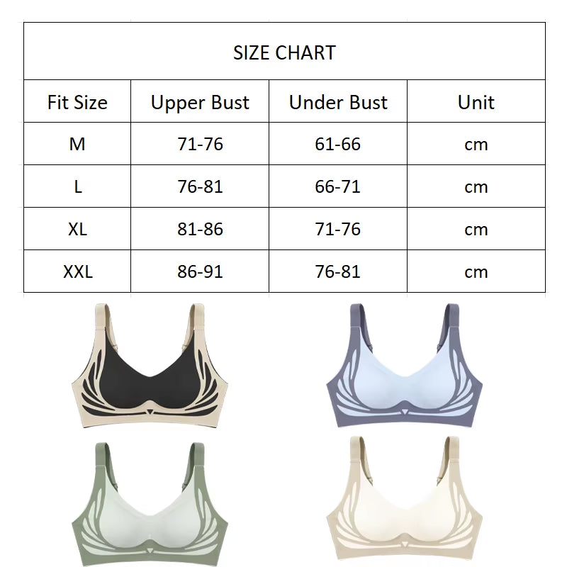 Plus Size Wireless Push-Up Bras for Ultimate Soft Support and Lift