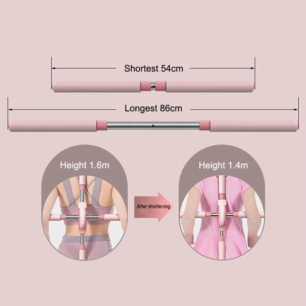 Transform Your Posture with the Innovative Open Shoulder Yoga Pole - Achieve Beauty and Balance!