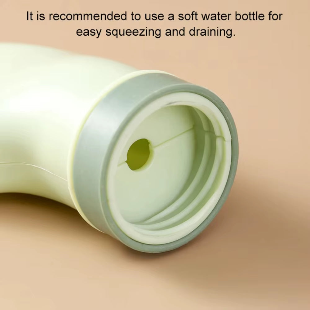 2-in-1 Multifunctional Gap & Water Bottle Cleaning Brush - Convenient Plastic Kitchen Tool