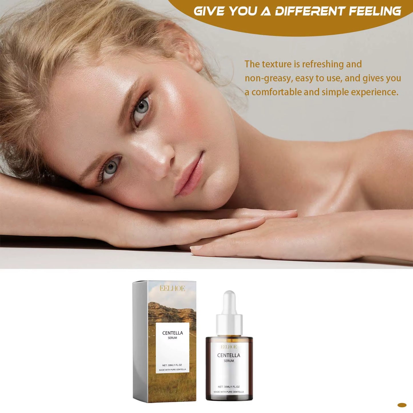 Centella Serum: Nourishing Hyaluronic Acid Essence for Smooth, Bright, and Moisturized Skin